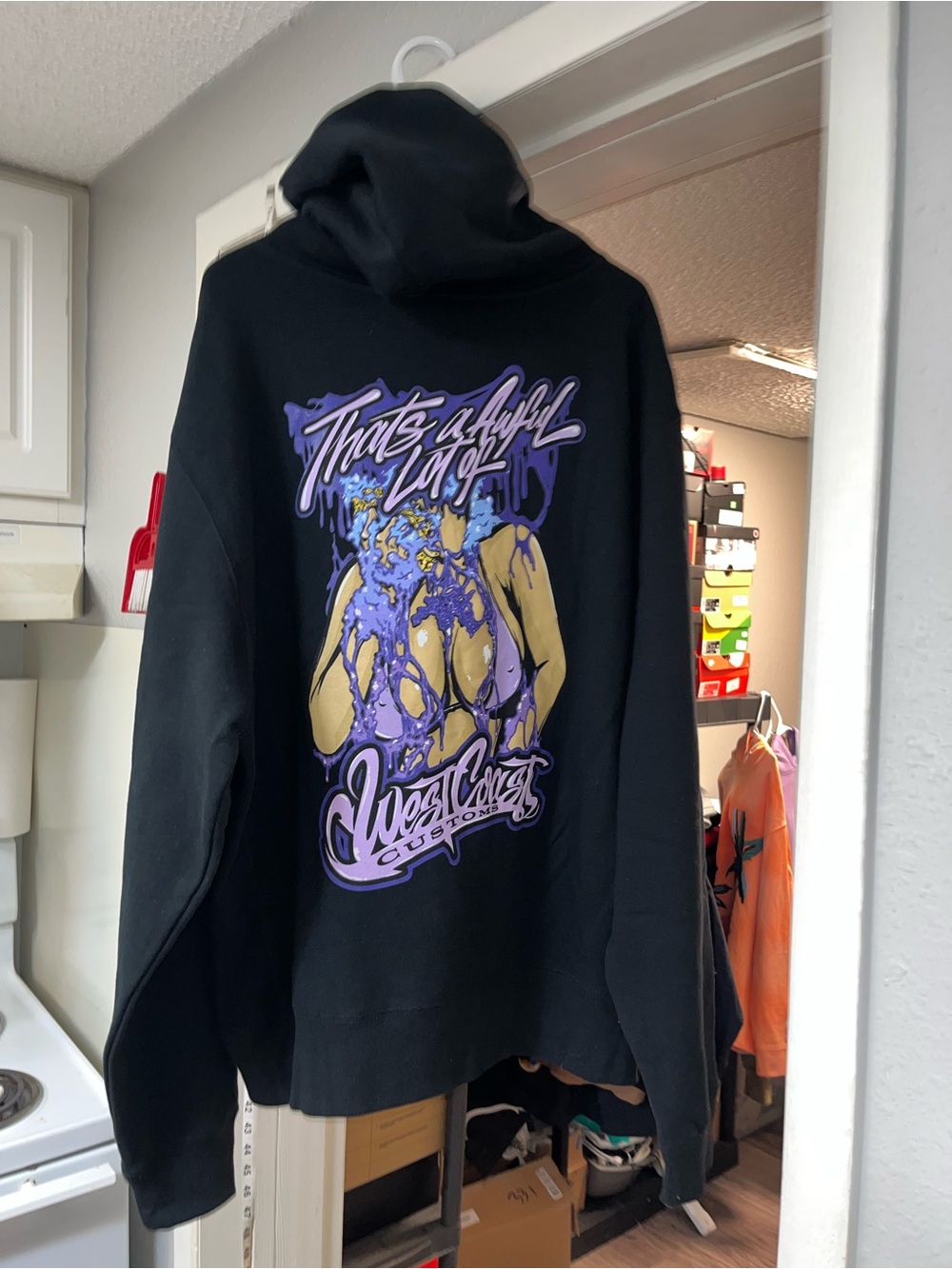 Black nwot that’s a awful lot of cough syrup west coast customs desto dubb  rare